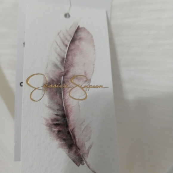 Jessica Simpson MultiColor Tie Dye Carly Short Sleeve V Neck Blowout T Shirt - Picture 6 of 9